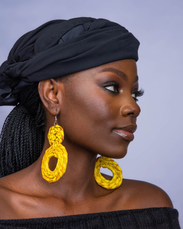 Raffia Earrings