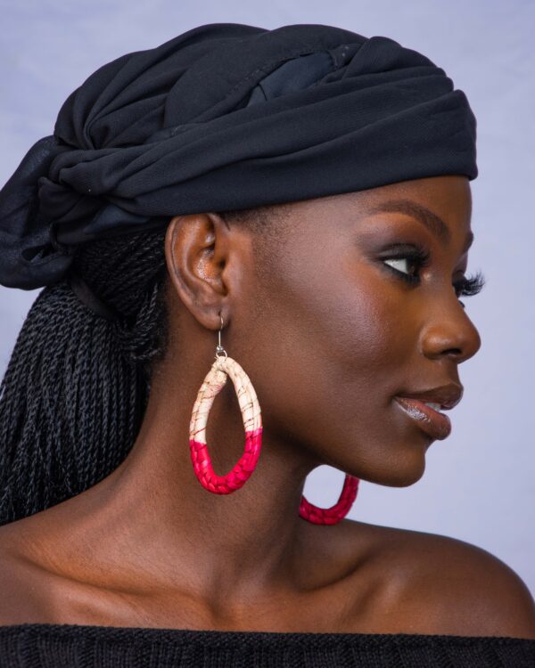Raffia Earrings